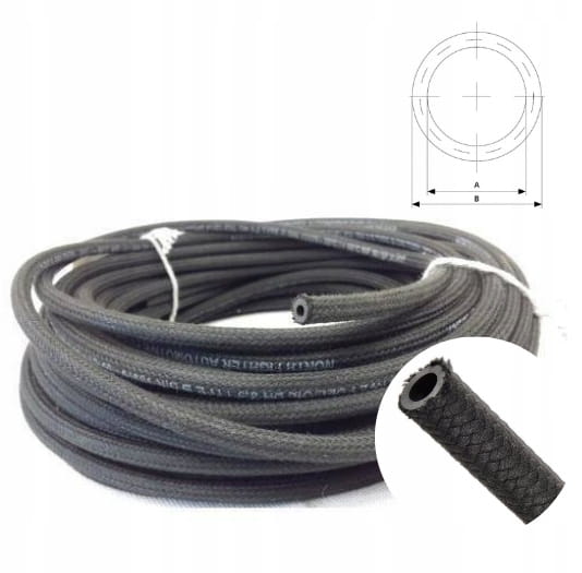 Easy Link Brandstofslang 8 mm 5 m benzineslang dieselslang olieslang NBR DIN 73379